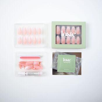 Loste Reusable Press On Nails Gift Set: Runaway Bride, 5 of 6