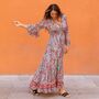 'Arianna' Floral Maxi Dress, thumbnail 1 of 7