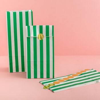 Candy Stripe Party Bags, 6 of 12
