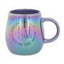 Live By The Sun Love By The Moon Iridescent Mug, thumbnail 4 of 6