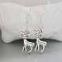 Reindeer Earrings, thumbnail 2 of 3
