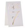 Gold Foiled Wedding Table Card Numbers One 12, thumbnail 2 of 3