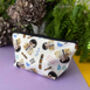 Columbo Wash Bag – Retro Detective Zip Pouch, Makeup Bag, Pencil Case, 80s Pop Culture Pattern, thumbnail 4 of 11