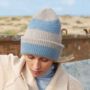 Colour Block Beanie Hat, thumbnail 1 of 2