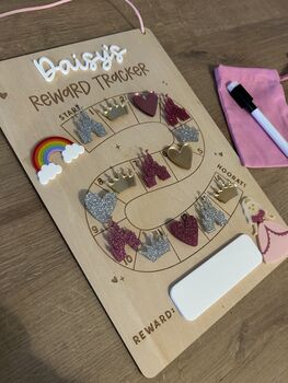 Personalised Kids Reward / Behaviour Chart Tracker Monster Trucks, 3 of 4