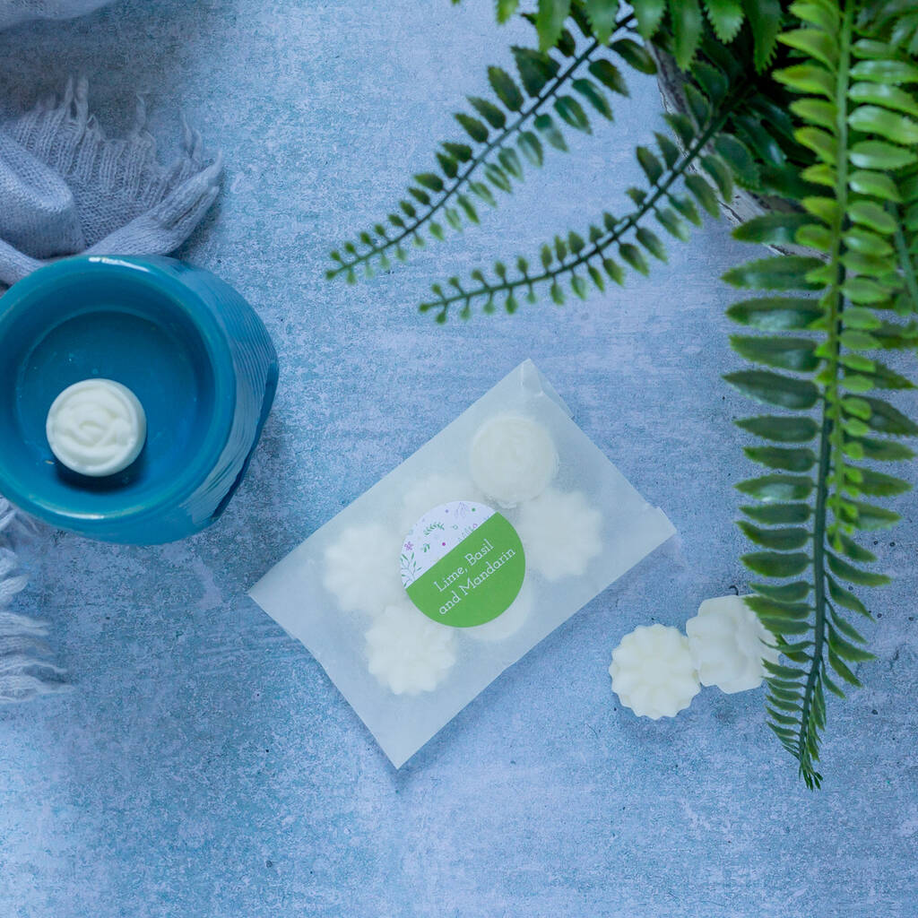 Aqua Burner Wax Melt Gift Box By Chalk and Cheese Candles and Wax Melts