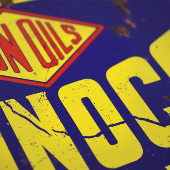 Sunoco The Distilled Oil Sign, 4 of 4