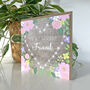 Fairy Lights Heart Friend Birthday Card, thumbnail 2 of 2