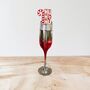 Six X Ho Ho Ho Candy Cane Drinks Toppers, Festive Cocktails, Christmas Drink Decorations, Charms, thumbnail 2 of 7