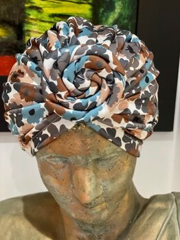 Pre Tied Chemo Turban Headwrap Front Knot, 2 of 12