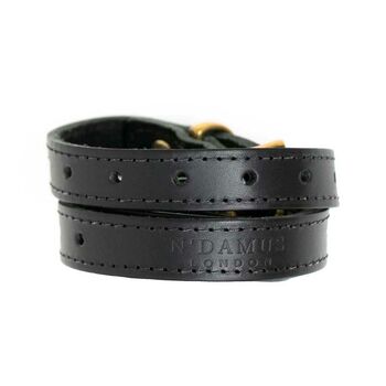 Leather Multiple Size Skinny Belt, 3 of 12