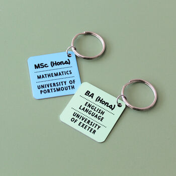 Personalised Graduation Keyring, 4 of 5