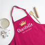 Personalised Child's Crown Apron, thumbnail 4 of 6