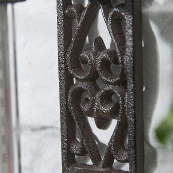 Cast Iron Garden Wall Thermometer, 5 of 6