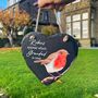 Heart Hanger Robins Appear When Grandad Is Near, thumbnail 1 of 2