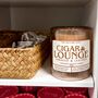 Cigar Lounge Luxury Soy Candle – Tobacco, Leather And Amber, thumbnail 5 of 5