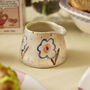 Small Ceramic Floral Jug, thumbnail 1 of 2