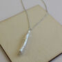 Sterling Silver Freshwater Pearl Necklace, thumbnail 2 of 6