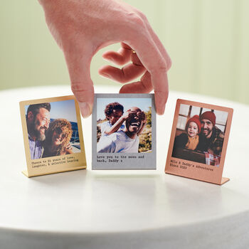 Personalised Miniature Brass Photo Print, 4 of 11