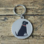 Daddy And Me Black Labrador Cufflinks And Dog Tag Set, thumbnail 2 of 8