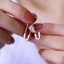 Sterling Silver Safety Pin Earring, thumbnail 5 of 8