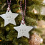 Personalised Star Christmas Decoration, thumbnail 1 of 9