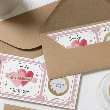 Valentines Day Dinner Date Voucher For Her, 2 of 4