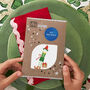 Christmas Party Bag With Angel And Elf Peg Doll Kits, thumbnail 4 of 10