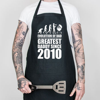 Personalised Father's Day Barbecue Apron, 3 of 10