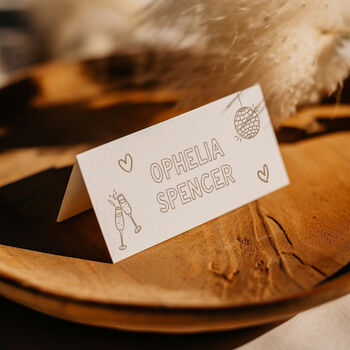 Personalised Hand Drawn Place Cards, 6 of 7