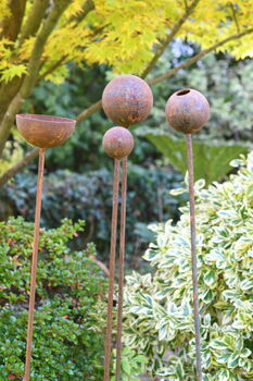 Rusty Garden Sculpture Bundle | Rusty Garden Ornaments, 3 of 3