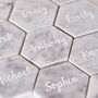Marble Custom Design Personalised Place Setting, thumbnail 3 of 6