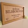 Personalised Wedding Top Table Sign, thumbnail 3 of 6