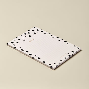 A5 Desk Notepad, Dalmatian Spot, 3 of 10