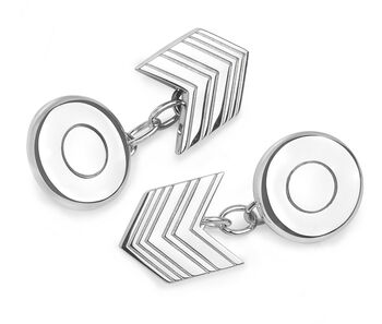 Arrow Cufflinks For Men And Women In Silver, Gold Or Rose Gold, 2 of 9