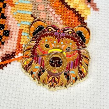 Mandala Bear Cross Stitch Kit, 2 of 6