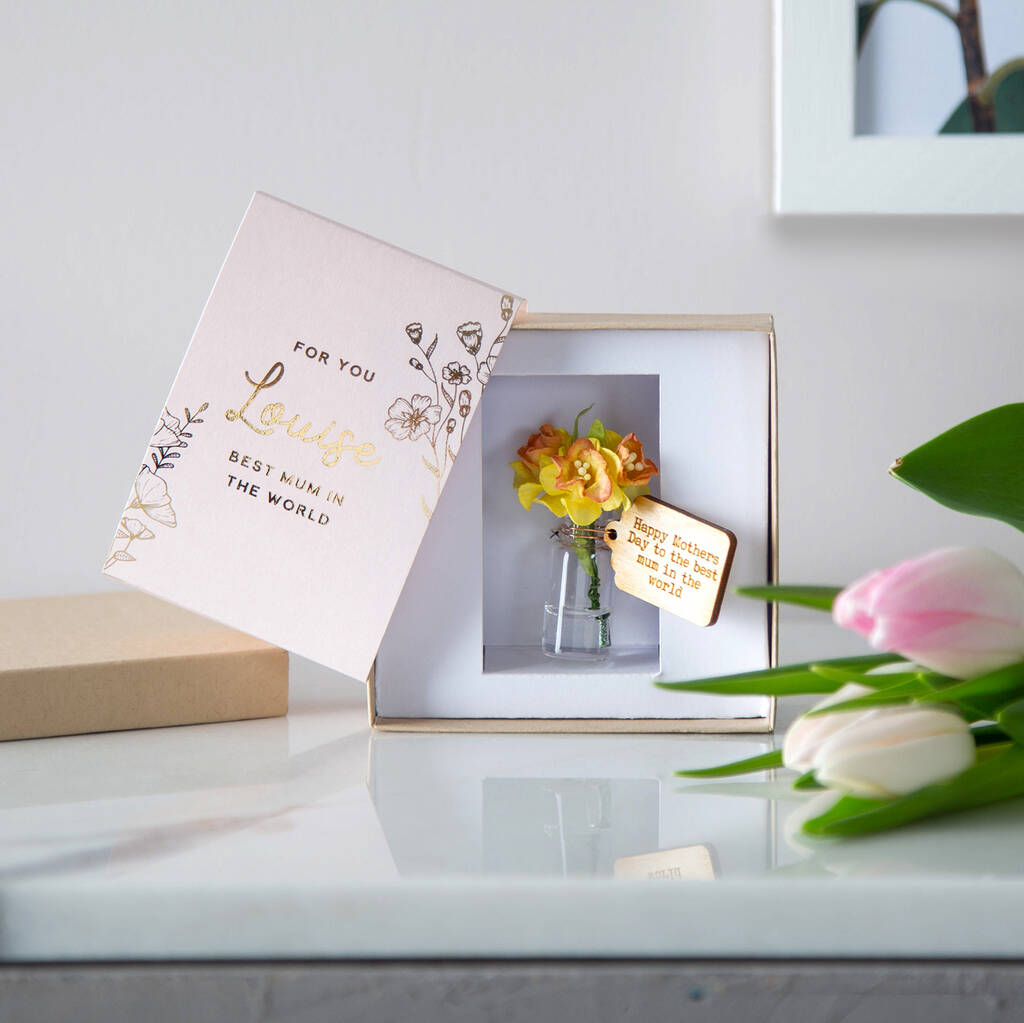Personalised Forever Daffodils Keepsake By No Ordinary Gift