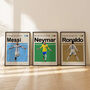Set Of Three Football Legends Posters, thumbnail 2 of 8