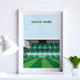 Contemporary Football Stadium Print Gift, Framed Or Unframed, thumbnail 9 of 12