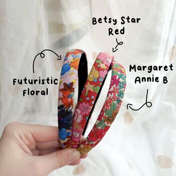 Liberty Of London Print Aliceband, 3 of 7