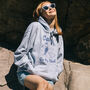 Call Me On My Shell Women's Staycation Slogan Hoodie, thumbnail 4 of 4