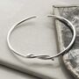 Sterling Silver Twisted Cuff, thumbnail 3 of 9