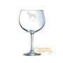 Personalised Springer Spaniel Dog Engraved Glass, thumbnail 1 of 6