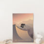 Go Skateboarding Travel Poster Art Poster, thumbnail 3 of 8