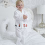 Boy's Personalised London Cotton Pyjamas, thumbnail 1 of 6