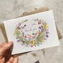 Spring Flowers Thank You Cards And Envelopes, thumbnail 1 of 9