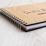 Personalised Wooden Recipe Book, thumbnail 4 of 6