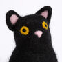 Halloween Cat Needle Felting Kit, thumbnail 7 of 9