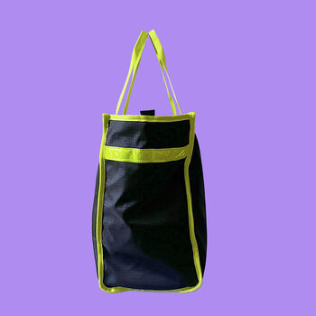 Neon Tote Backpack Bike Bag, 4 of 7