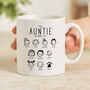 'This Auntie Belongs To' Personalised Mug, thumbnail 6 of 9